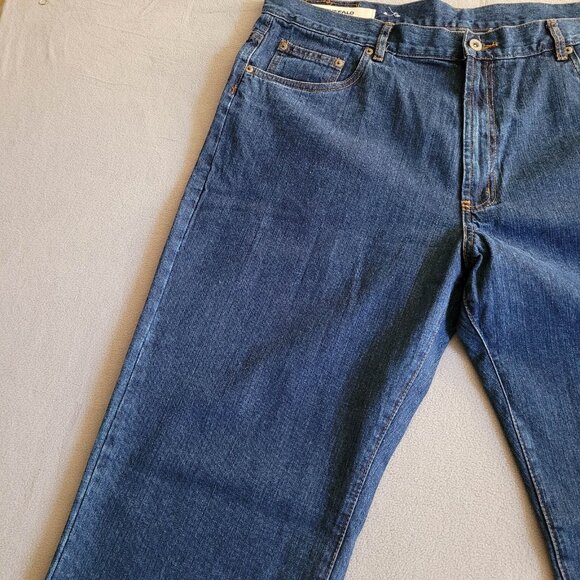 Buffalo David Bitton Jeans Mens 38x34 Blue Vice Low Rise Baggy Stretch - Picture 2 of 12